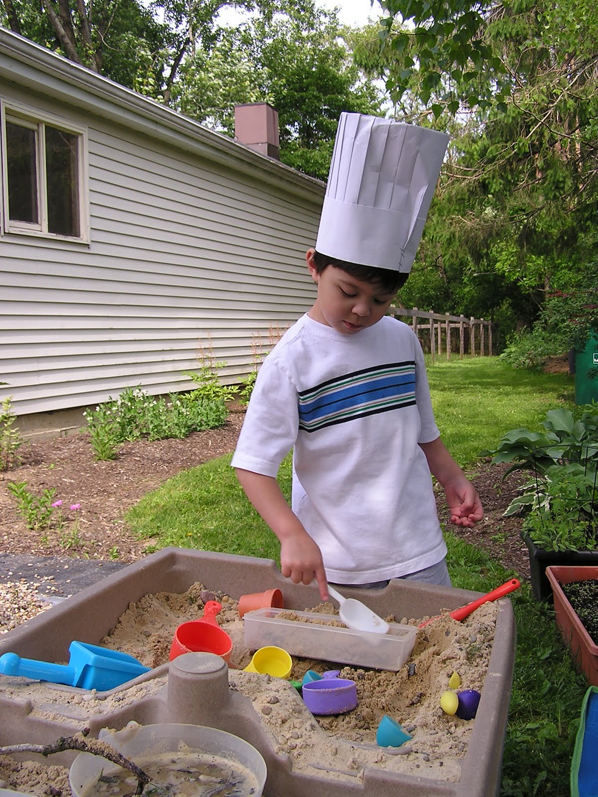 Alex in His Chef's Hat