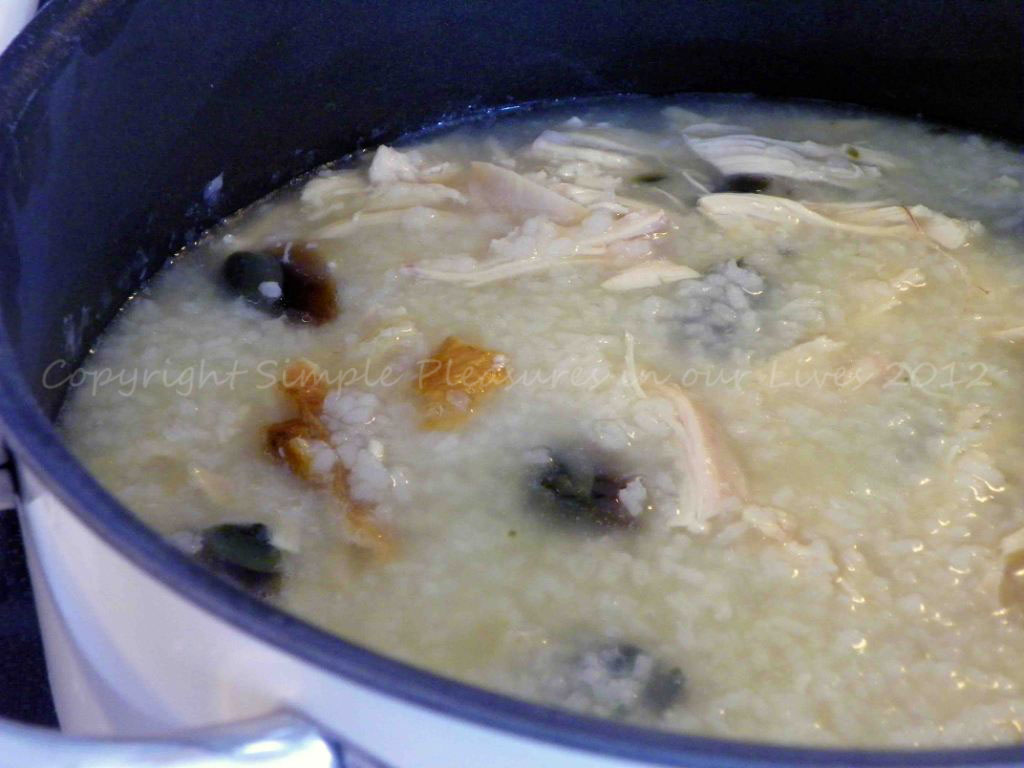 Continue cooking porridge until you reach your desired texture, adding more water as needed