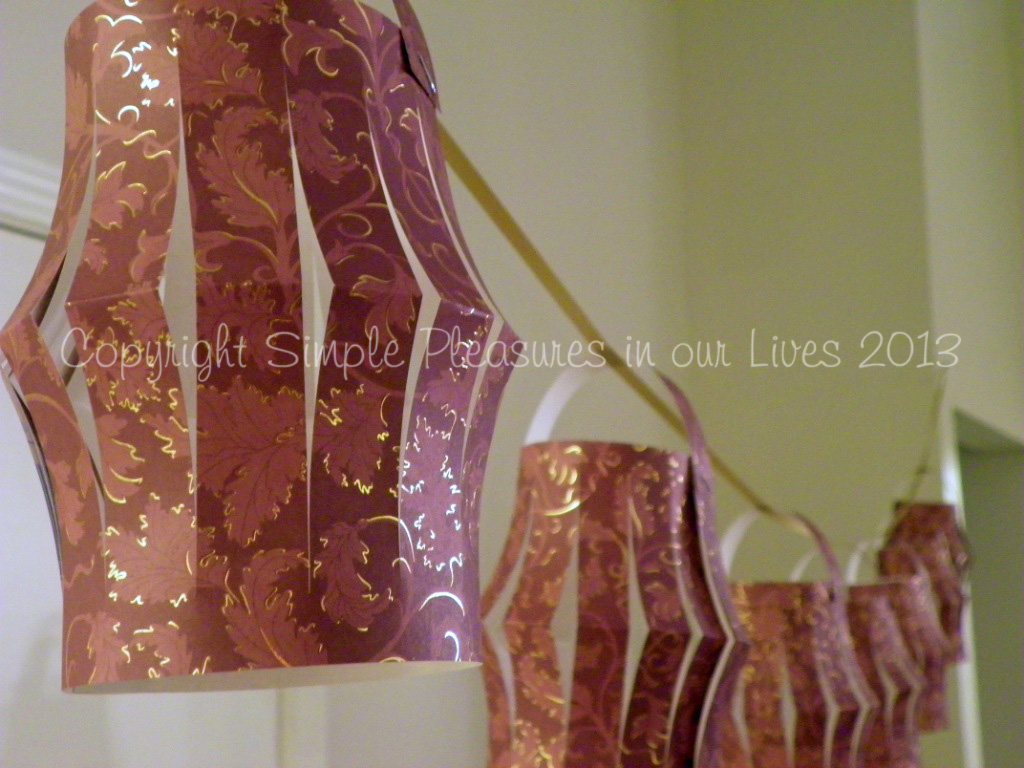 Lanterns we decorated with :)