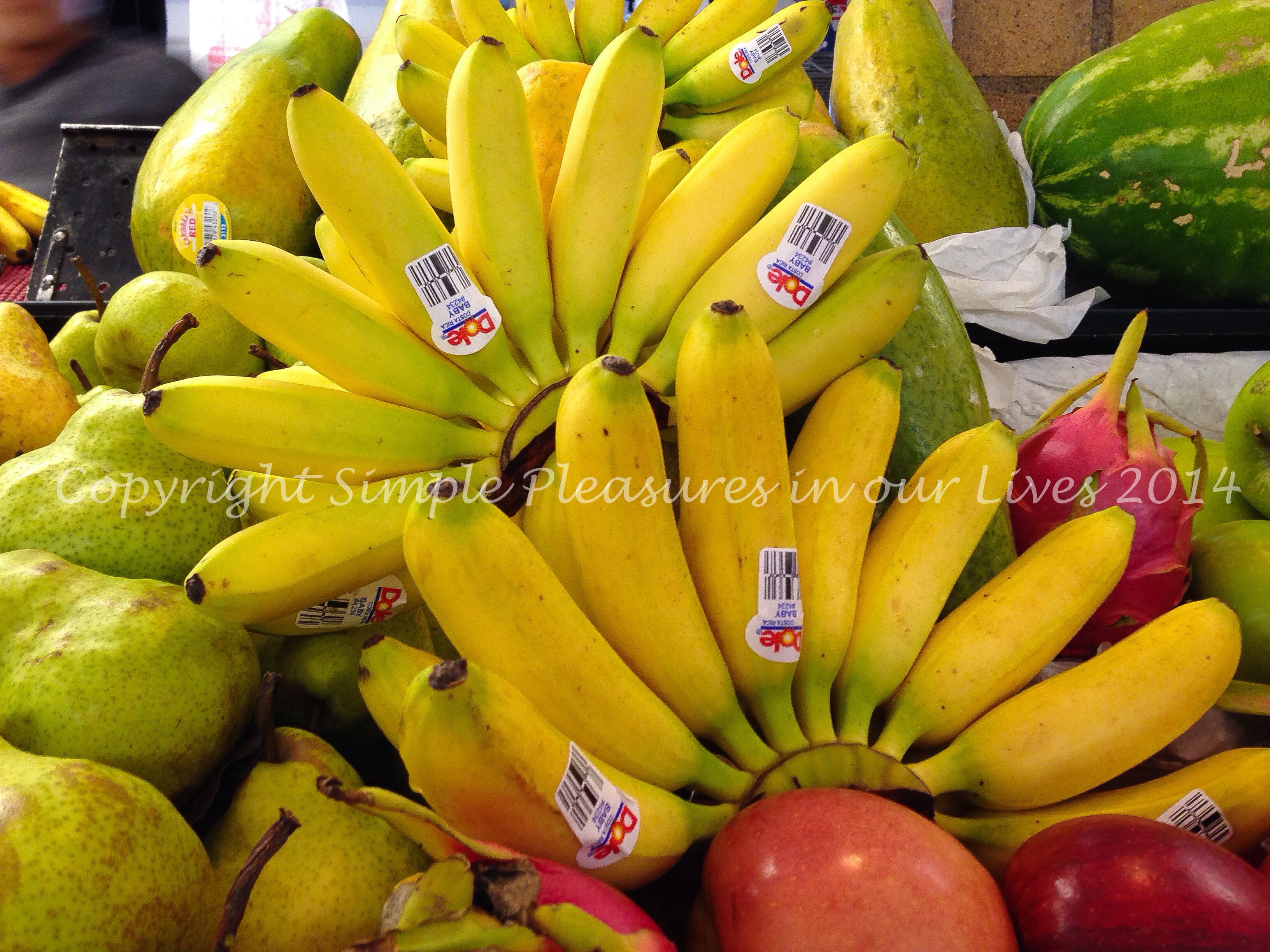 My favorite kind of banana back in Malaysia
